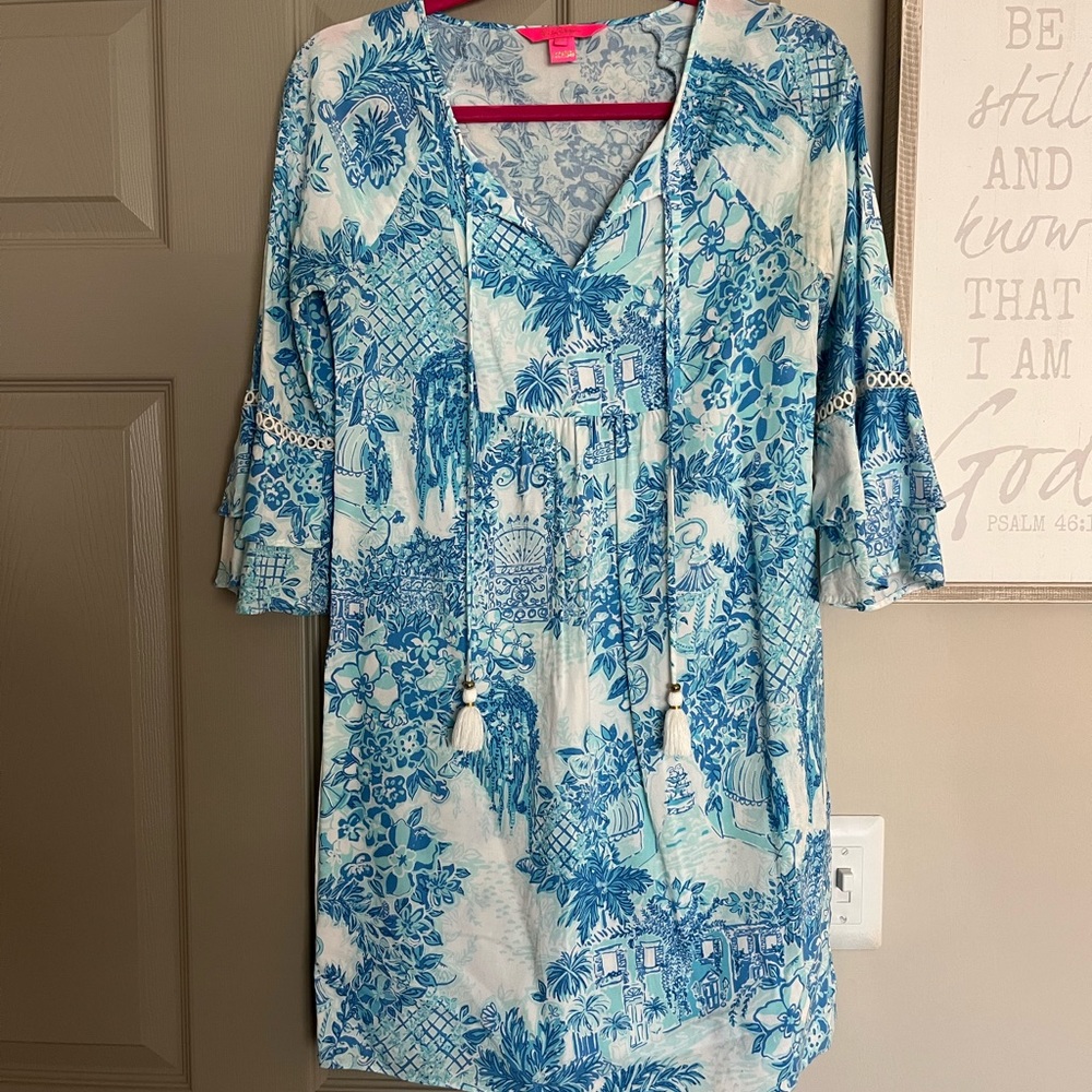 Lilly Pulitzer Dress Toile Me About It Size XXS